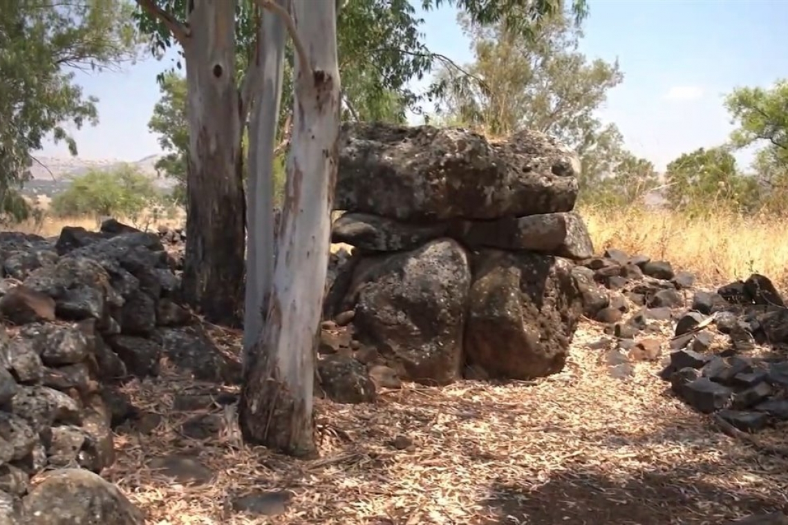 Dolmen del parque natural de Yehudiya, Israel. Fuente: National Geographic / Centro de Antigüedades de Israel